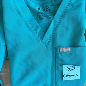 Figs teal XS Catarina